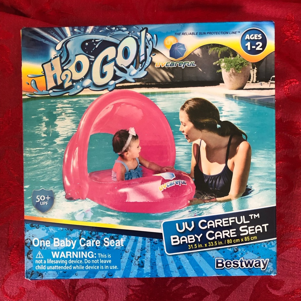 🌵 3/$15 Swim baby water car seat 50+ UPF (see description)